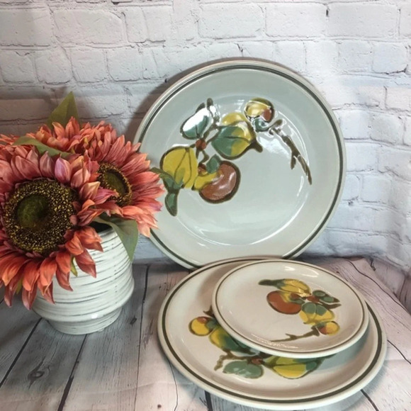 Sakura Other - Vintage Sakura stoneware orchard Plate choice of item